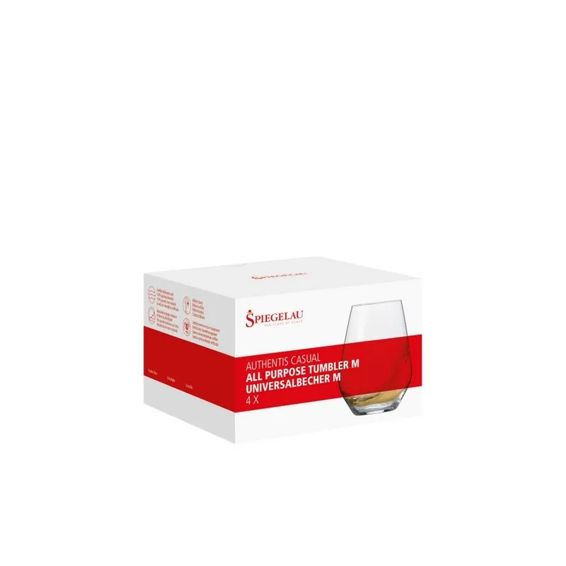 Acheter Coffret 4 gobelets 42 cl Authentis Casual, Spiegelau