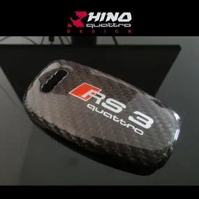 Audi RS3 Car Key Shell Glass Fiber Carbon