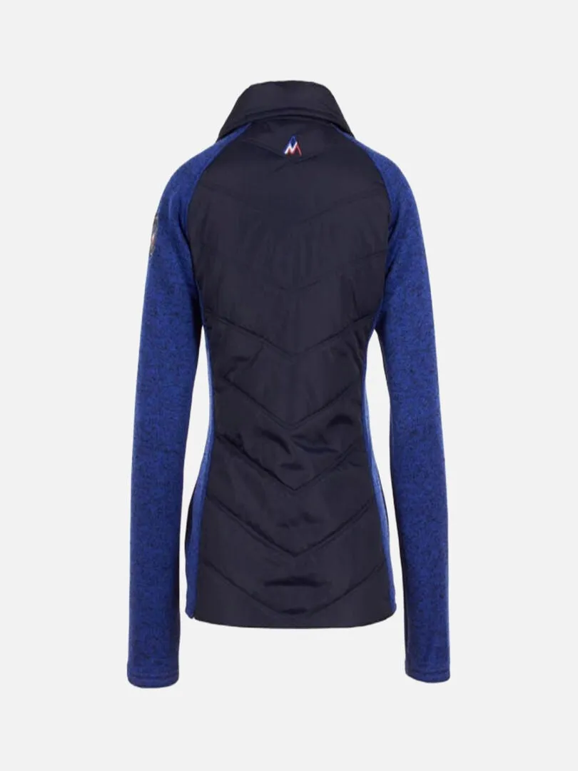 Blouson polaire femme ALPES - Bleu marine