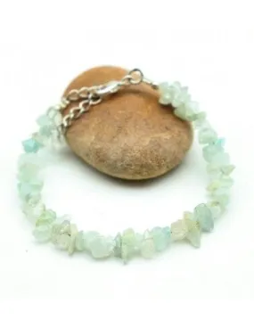 bracelet pierre jade concassée