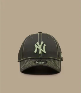 Casquette baseball enfant NY vert jaune - Casquette Enfant Yth Stitch 9Forty  New York Yankees New Era : Headict