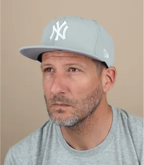 Casquette ny gris clair par New Era