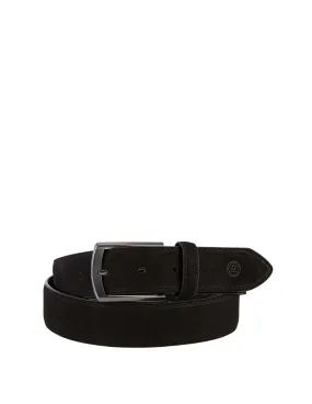 Ceinture en cuir homme Serge Blanco Ref 61889 Noir