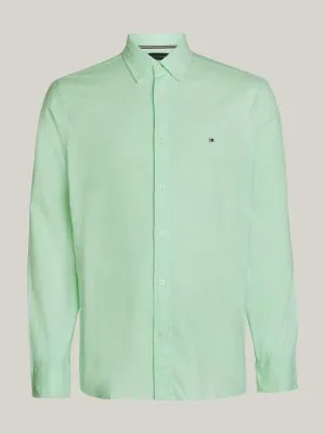 Chemise coupe standard 1985 Collection Flex | Vert | Tommy Hilfiger