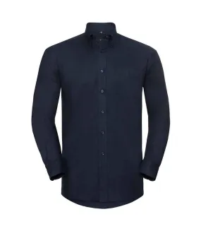 Chemise formelle oxford homme bleu marine vif Russell Collection