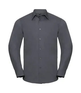 Chemise à manches longues  collection pour homme gris Russell