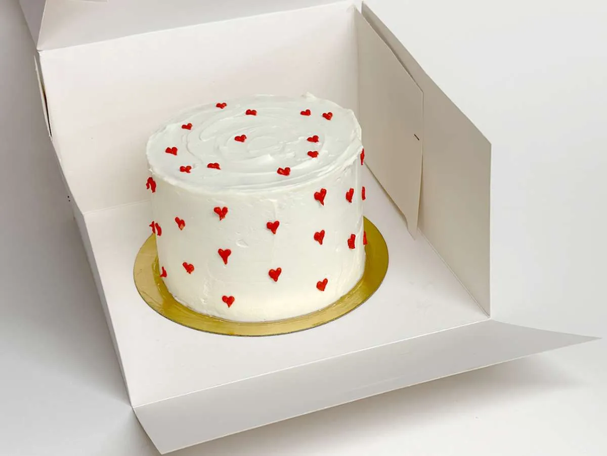 Chez Bogato - Gâteau de fête - Cream Cake Petits Cœurs