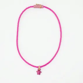 Collier tressé Medusa