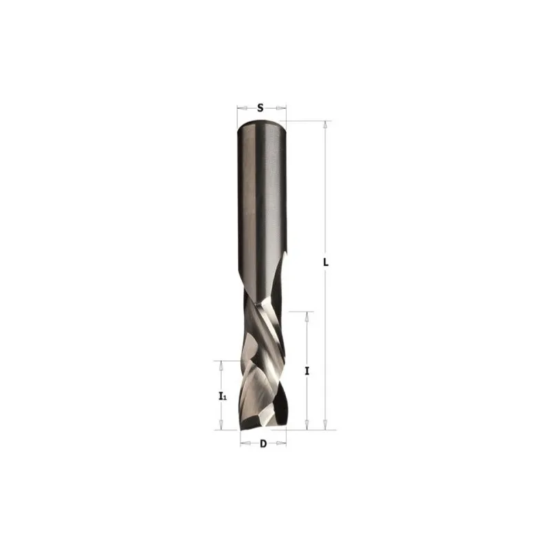 Fraise à compression - Ø 5 x 22 mm - Queue 5 mm - CMT