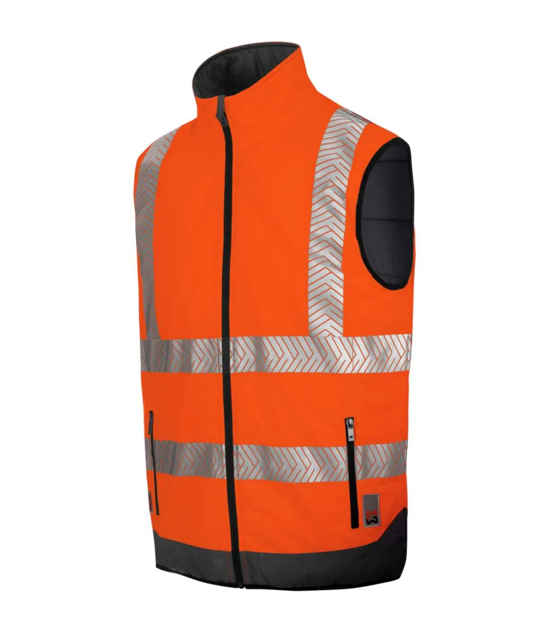 Gilet de travail haute-visibilité réversible orange fluo Würth MODYF