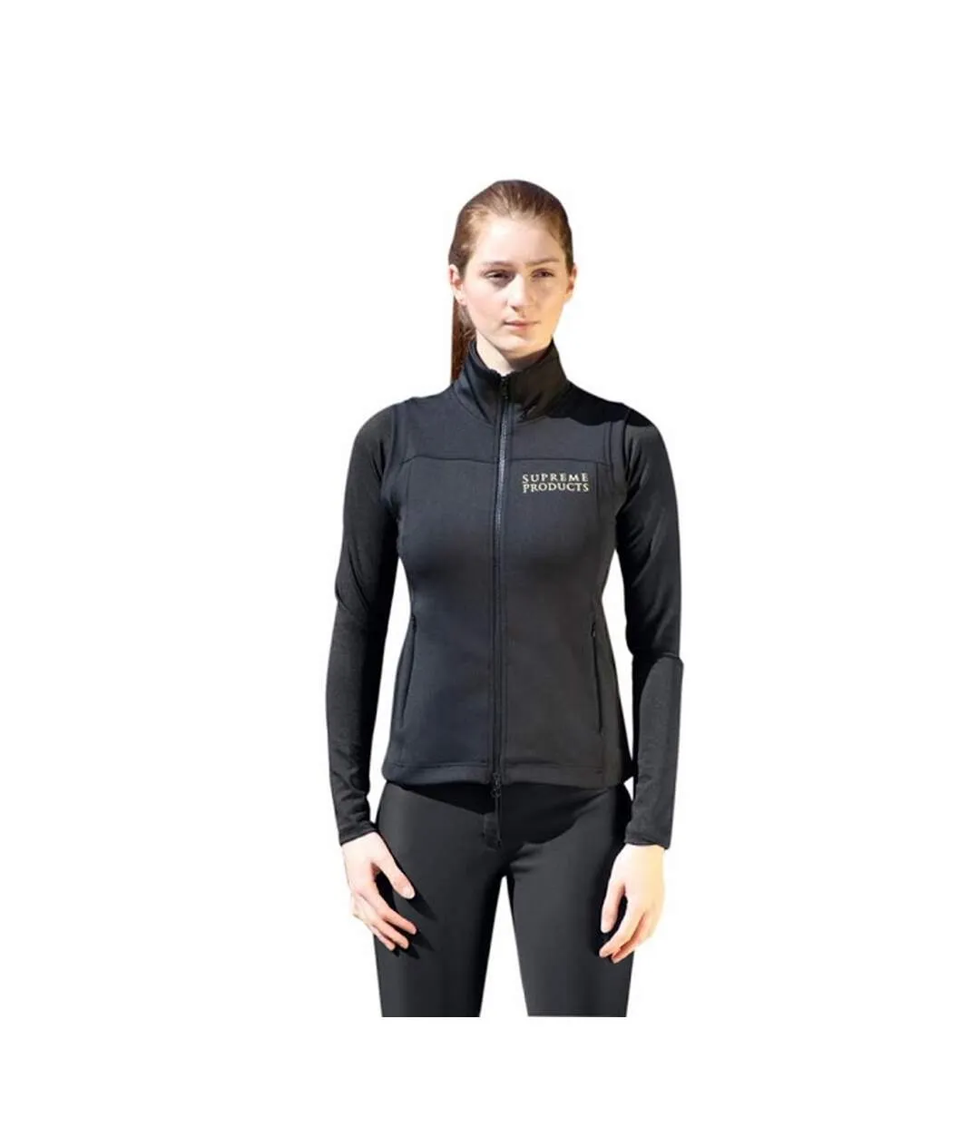 Gilet d´équitation active show femme noir Supreme Products