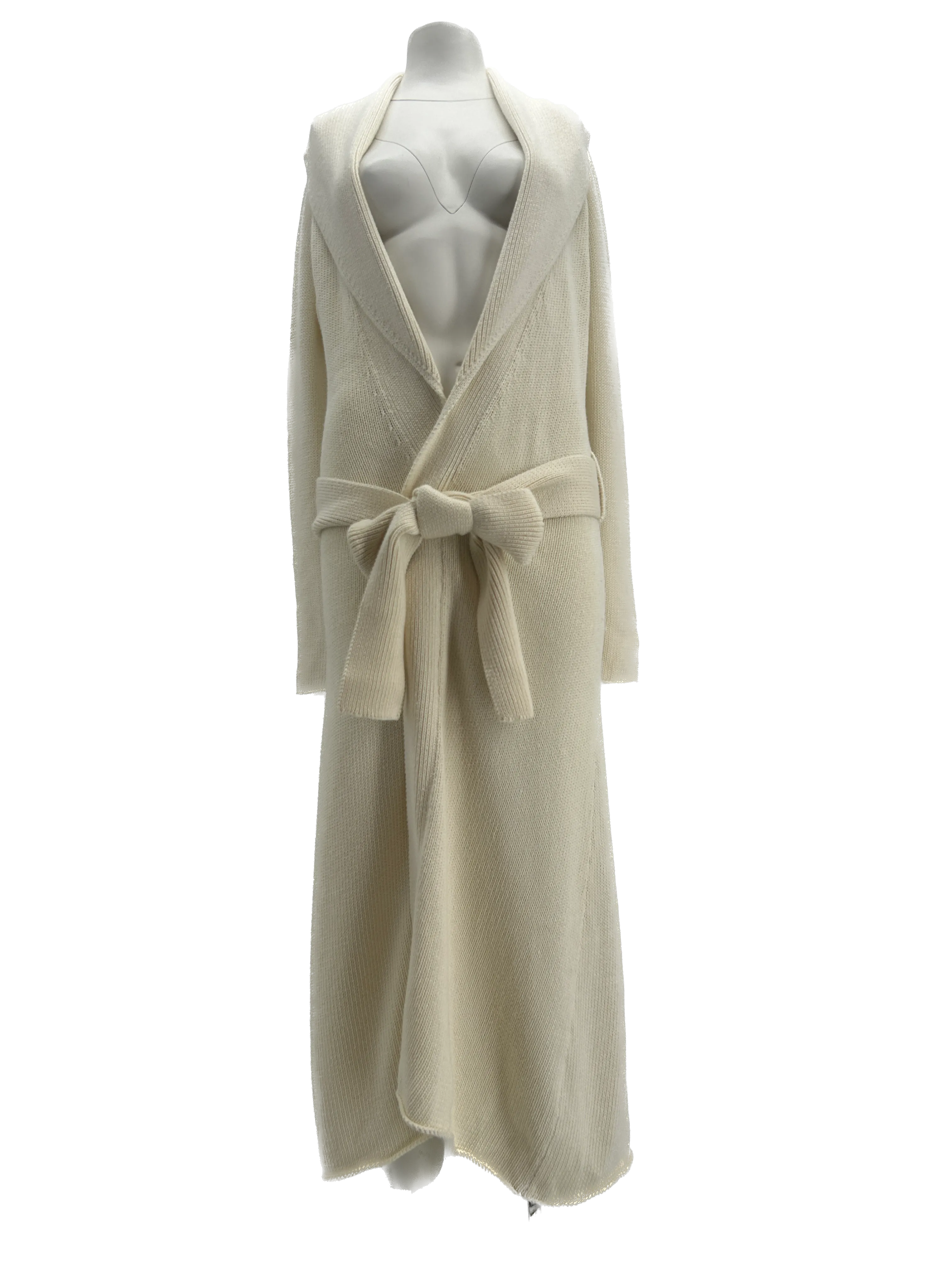 Gilet long beige