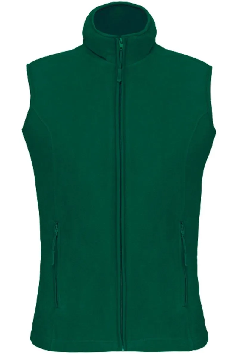 Gilet sans manches micro polaire femme - K906 - vert kelly 