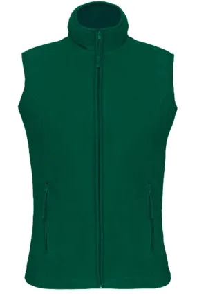 Gilet sans manches micro polaire femme - K906 - vert kelly 