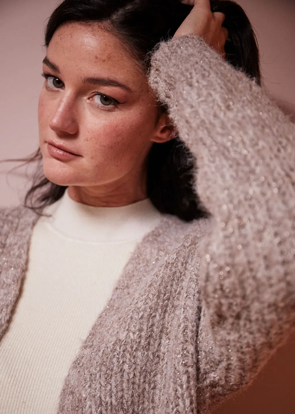 GILET TAUPE MAYLONE
