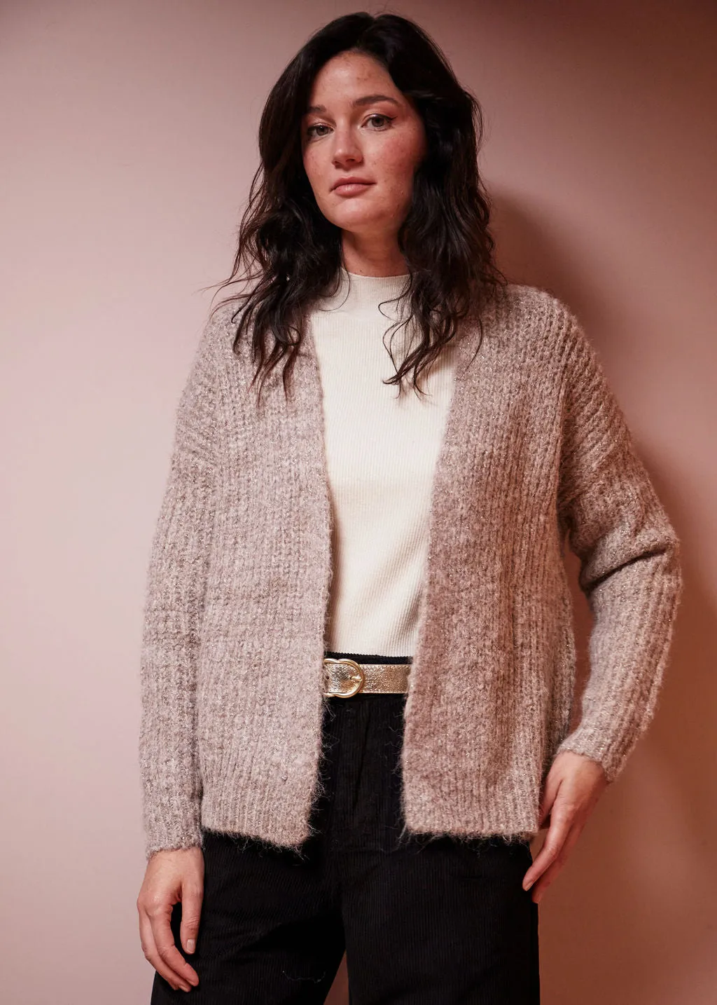 GILET TAUPE MAYLONE