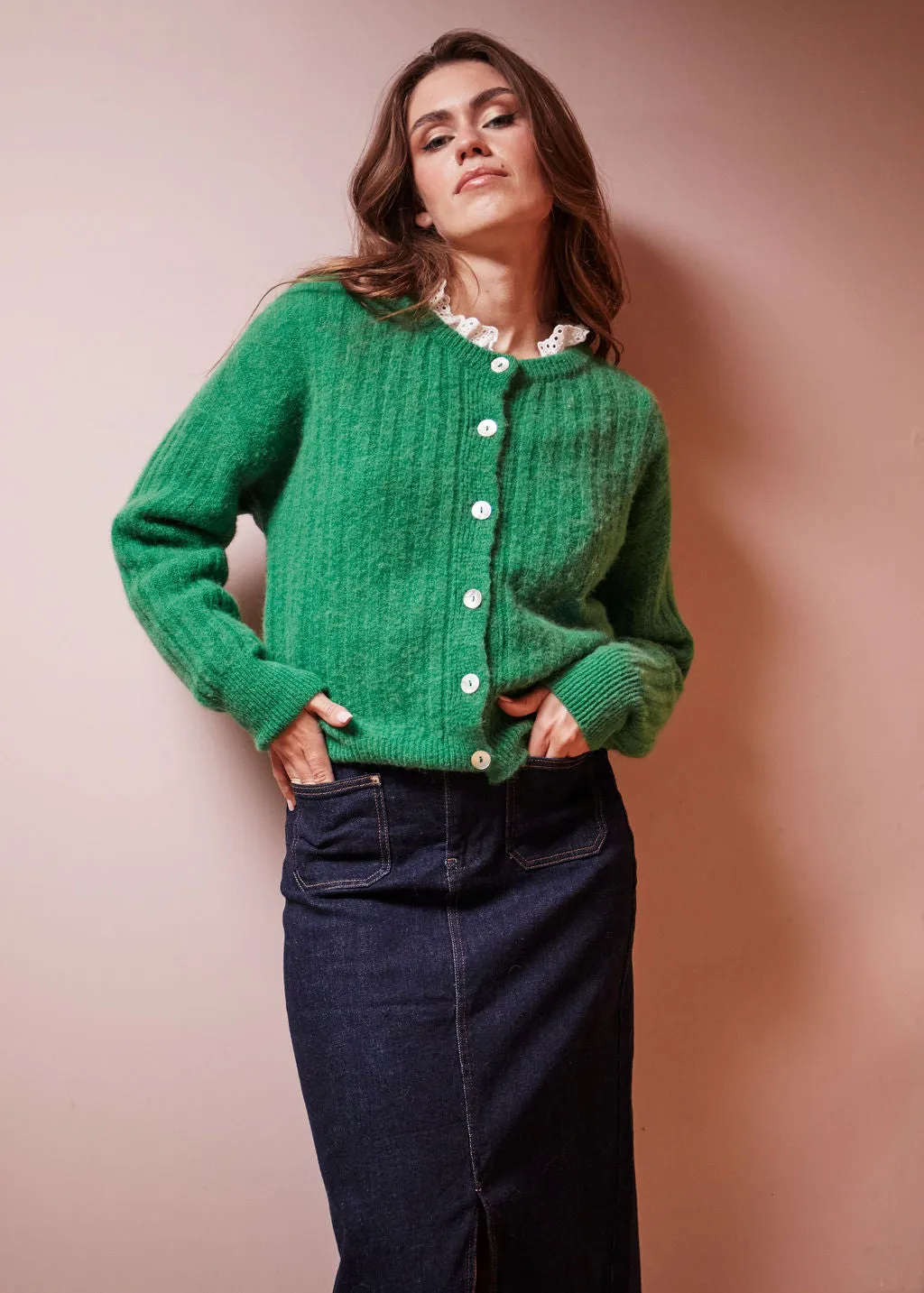 GILET VERT MARCEL