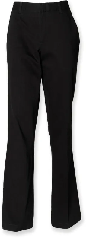 Henbury H641 - PANTALON CHINO FEMME 65/35