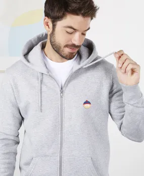 Hoodie zippé homme Stan tête brodée (South Park)