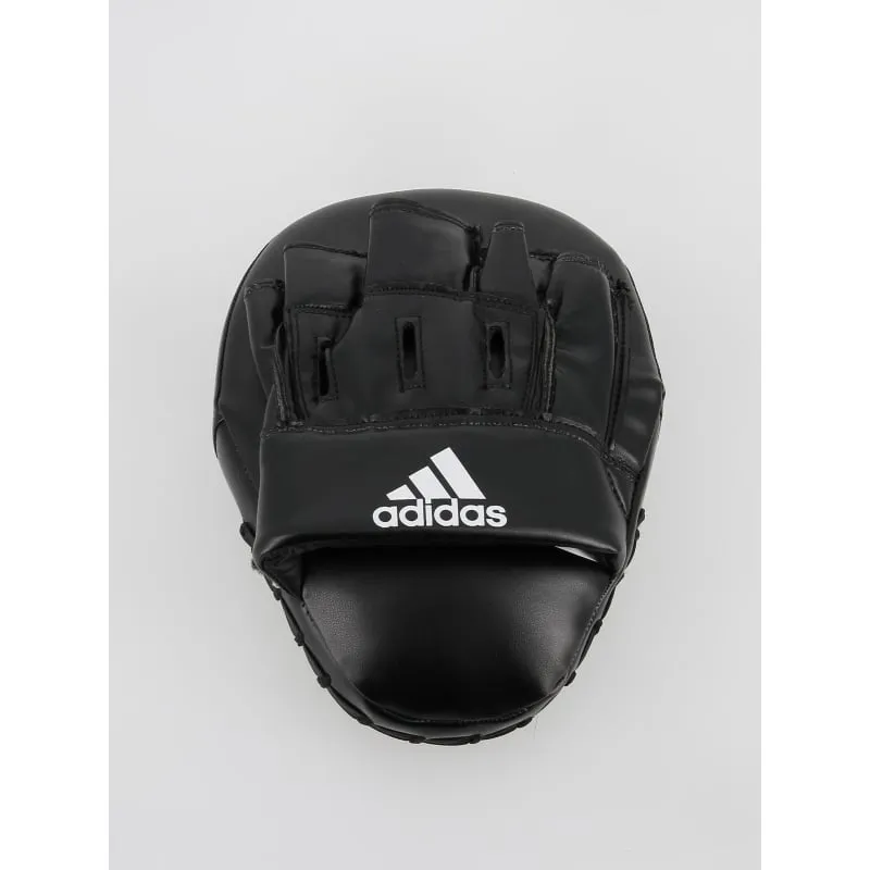 Kit boxe avec gants bandes et protège dents noir blanc - Adidas | wimod