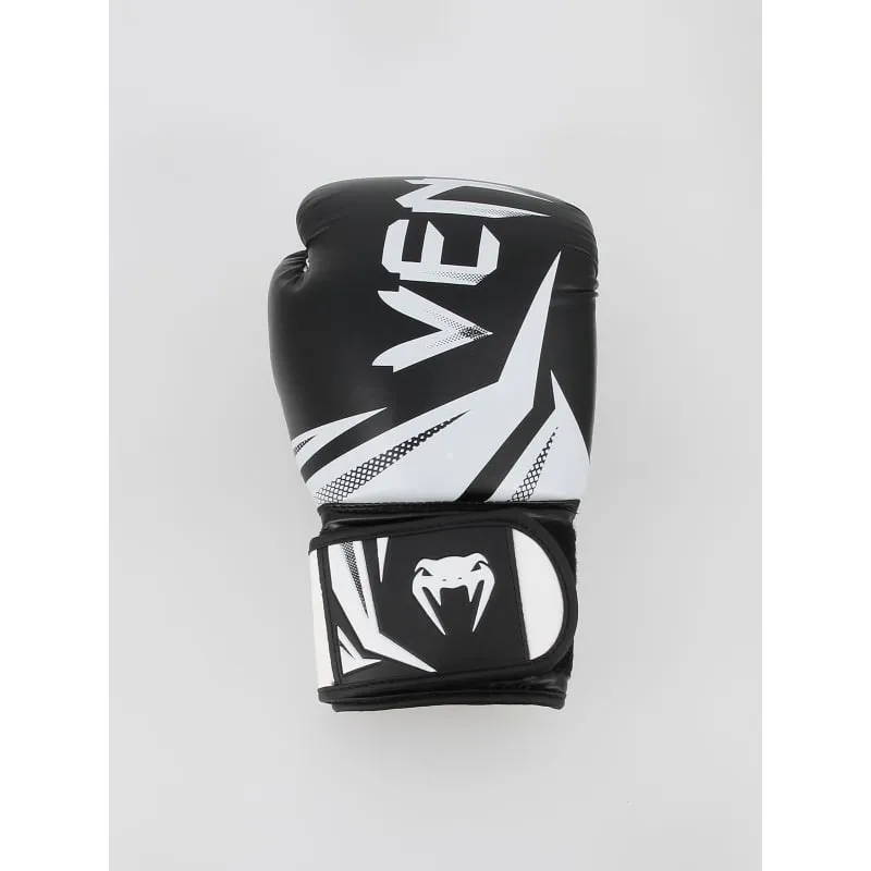 Kit boxe avec gants bandes et protège dents noir blanc - Adidas | wimod