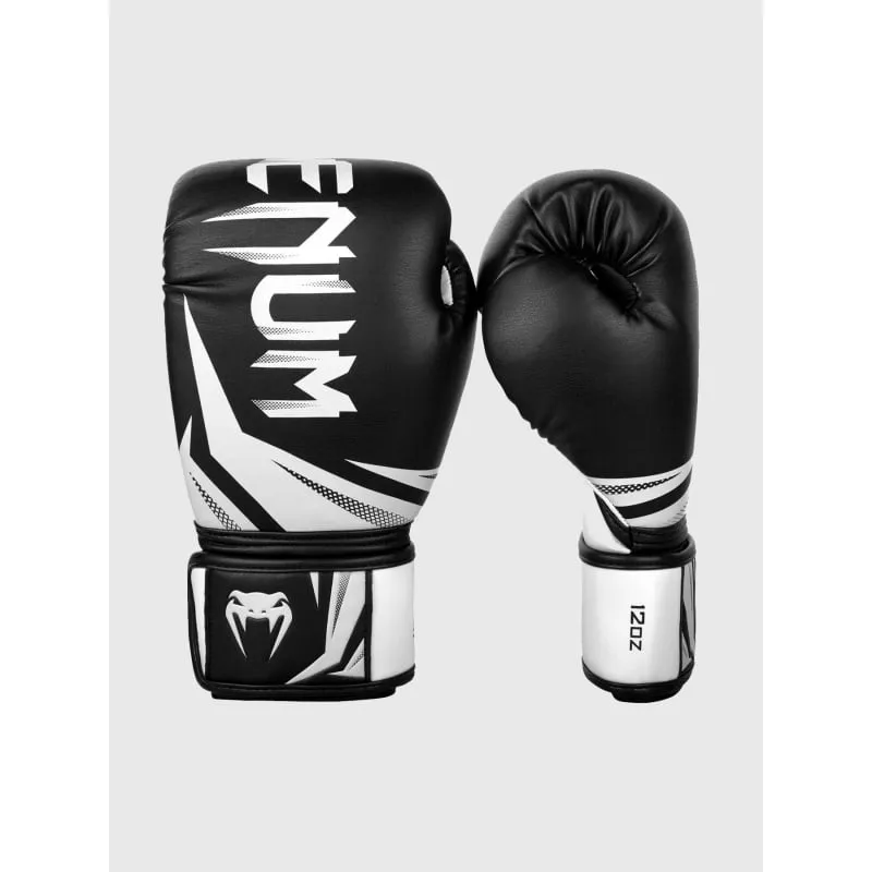 Kit boxe avec gants bandes et protège dents noir blanc - Adidas | wimod