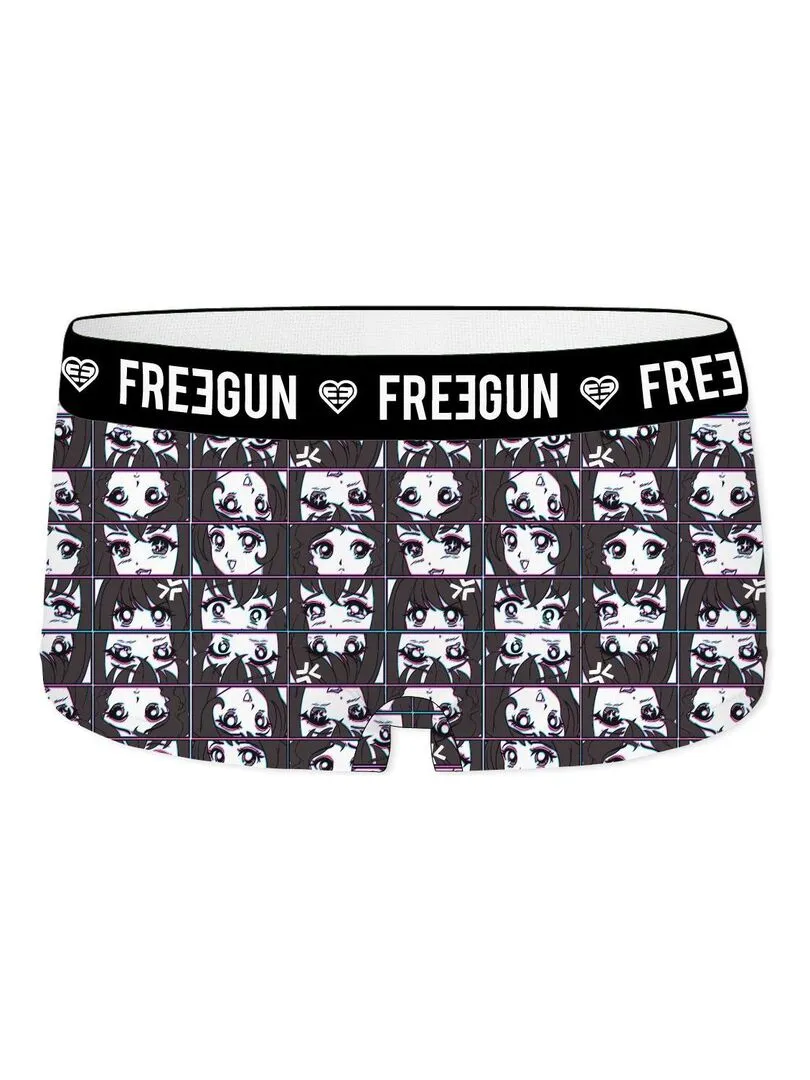 Lot de 3 shortys femme Japan Style Freegun - Blanc