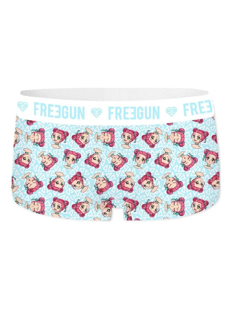 Lot de 3 shortys femme Japan Style Freegun - Blanc