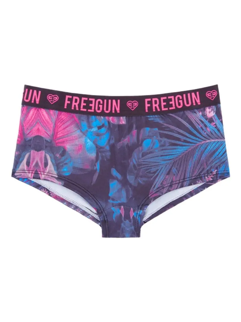 Lot de 3 shortys fille Japan Style Freegun - Violet