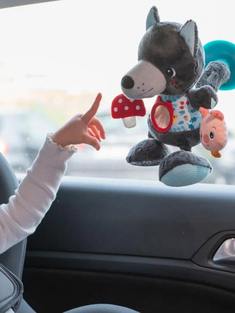 Peluche d'activites nomade - Louis - Multicolore