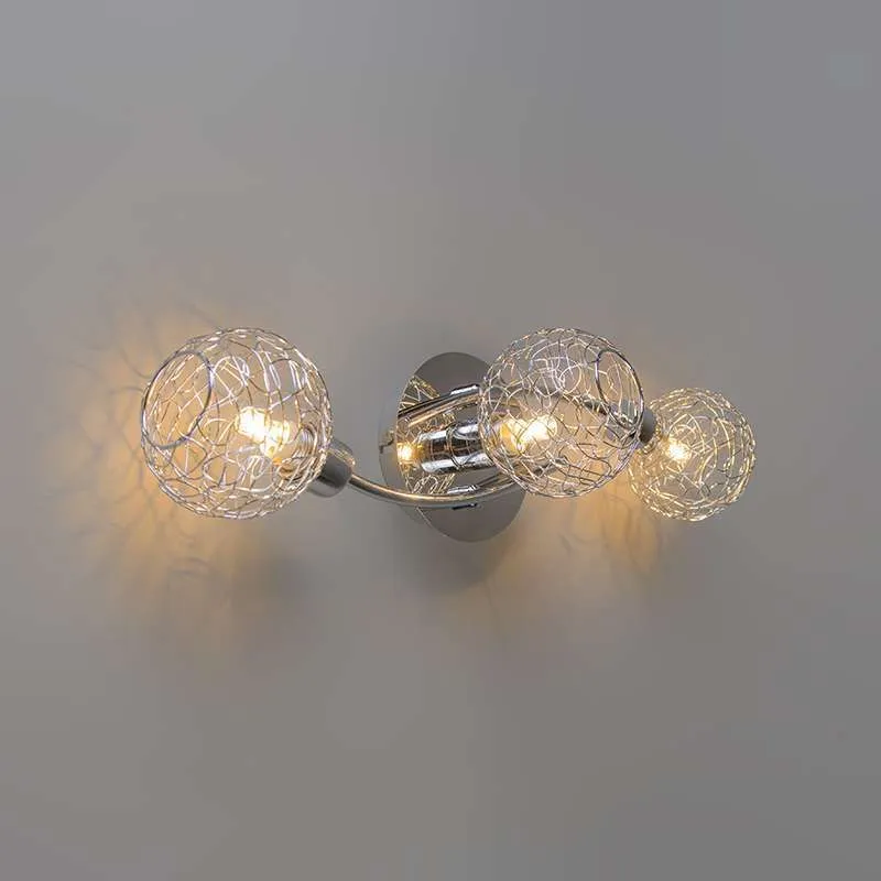 Plafonnier Krakau 3 Chrome