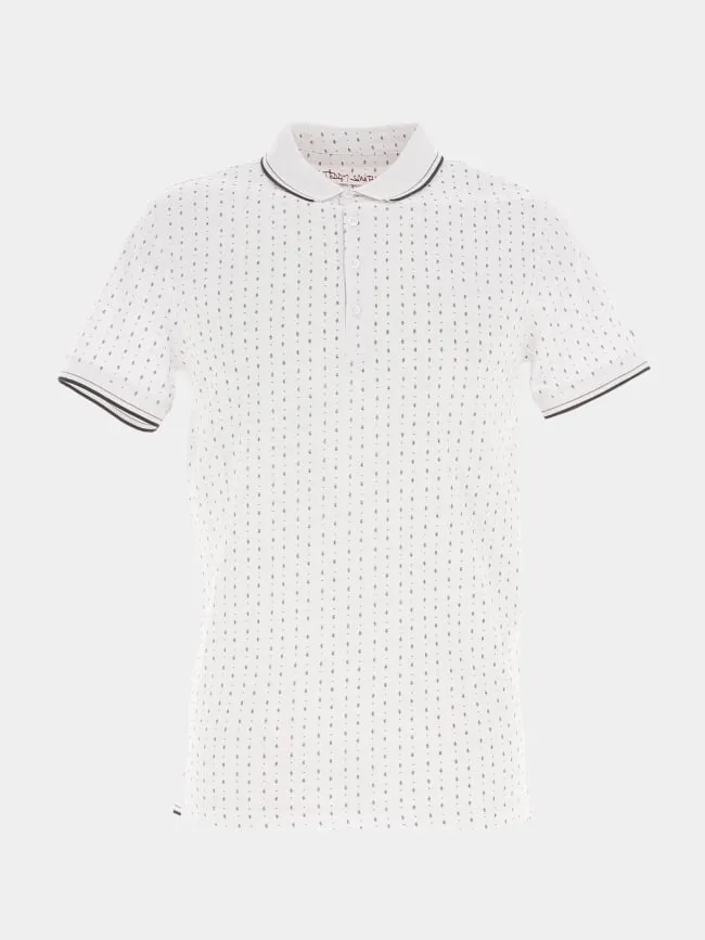 Polo imprimés pasy 2 blanc homme - Teddy Smith | wimod