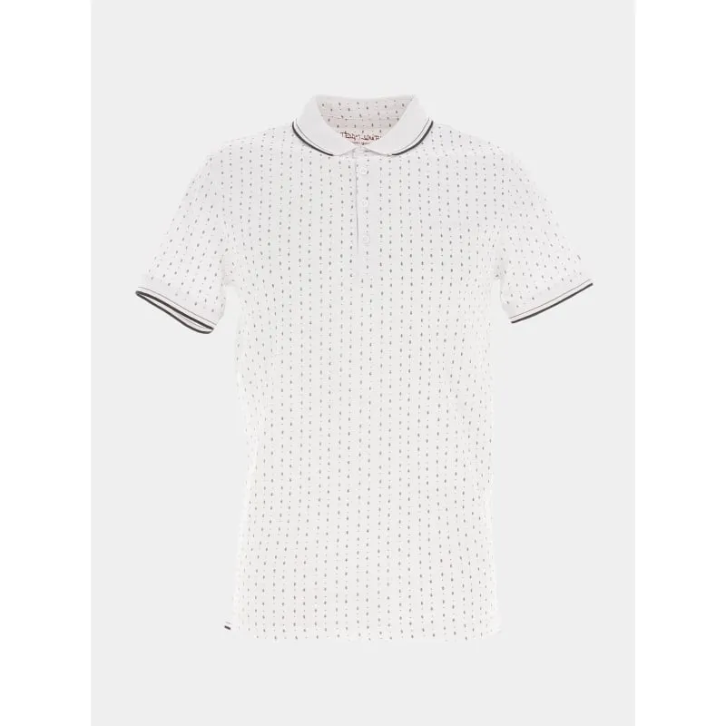 Polo imprimés pasy 2 blanc homme - Teddy Smith | wimod