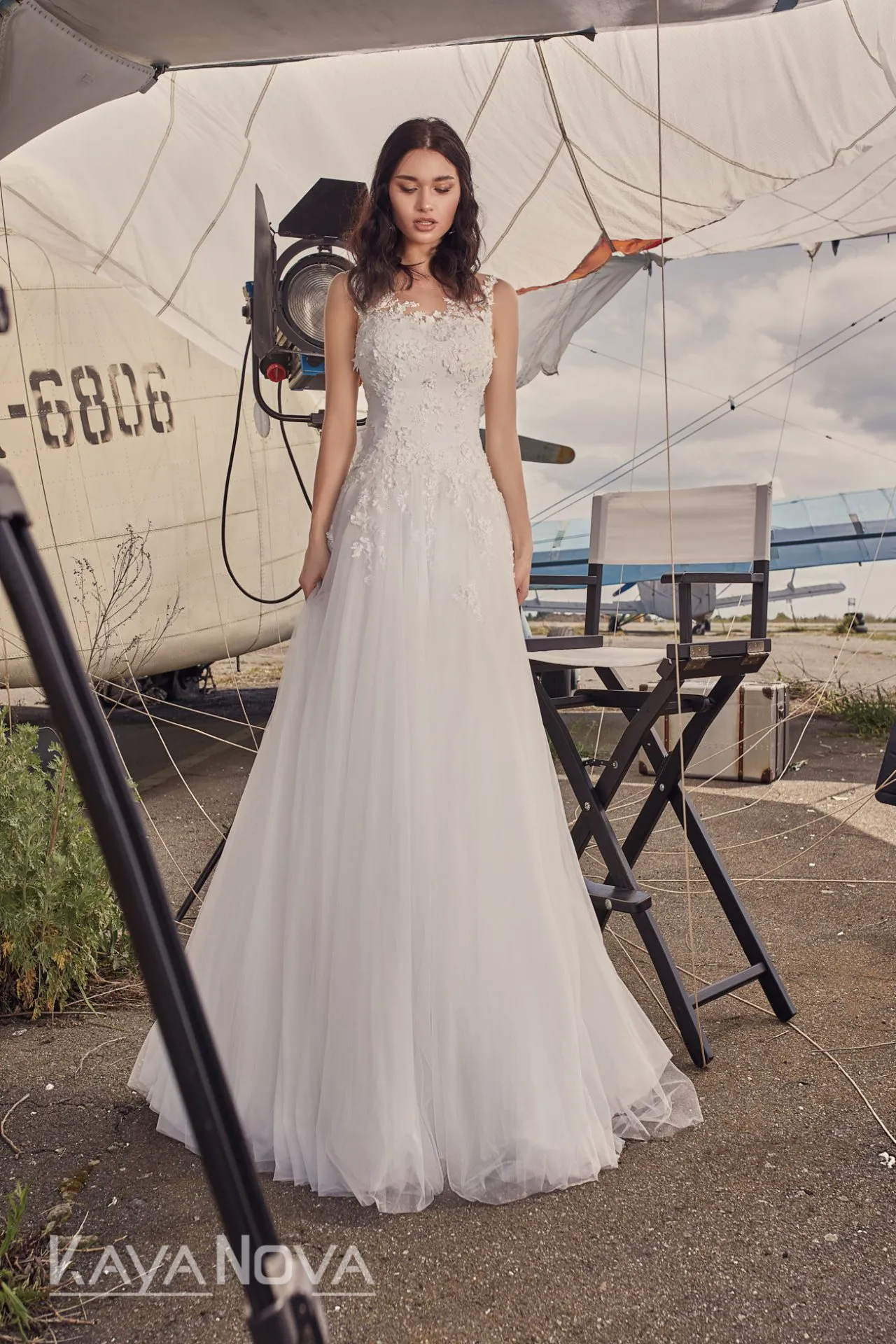 Robe De Mariée Tulle Fluide