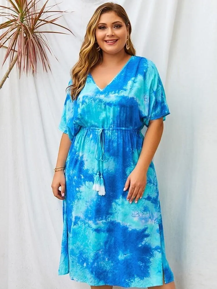 Robe Grande Taile Océan