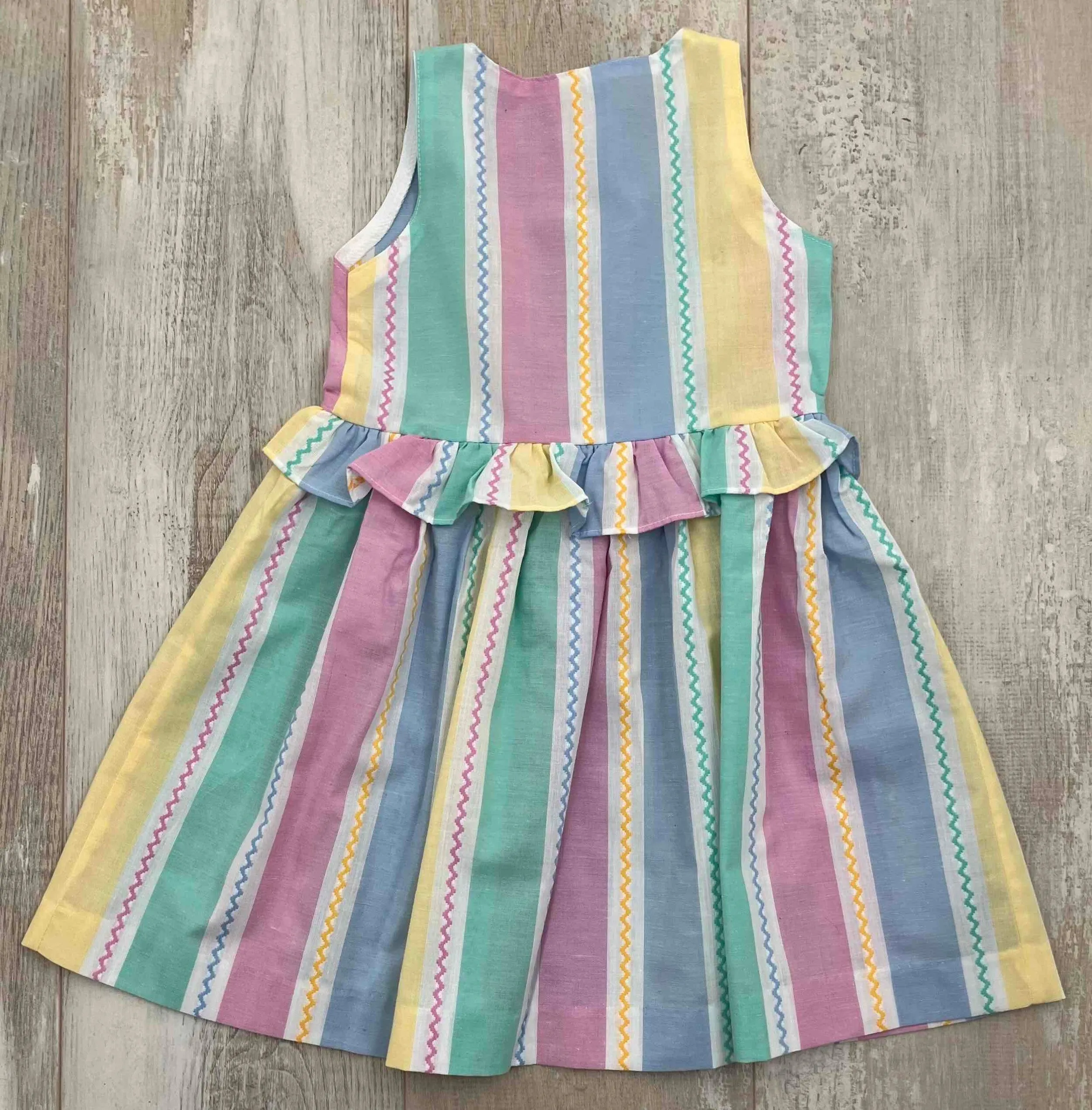 Robe à rayures