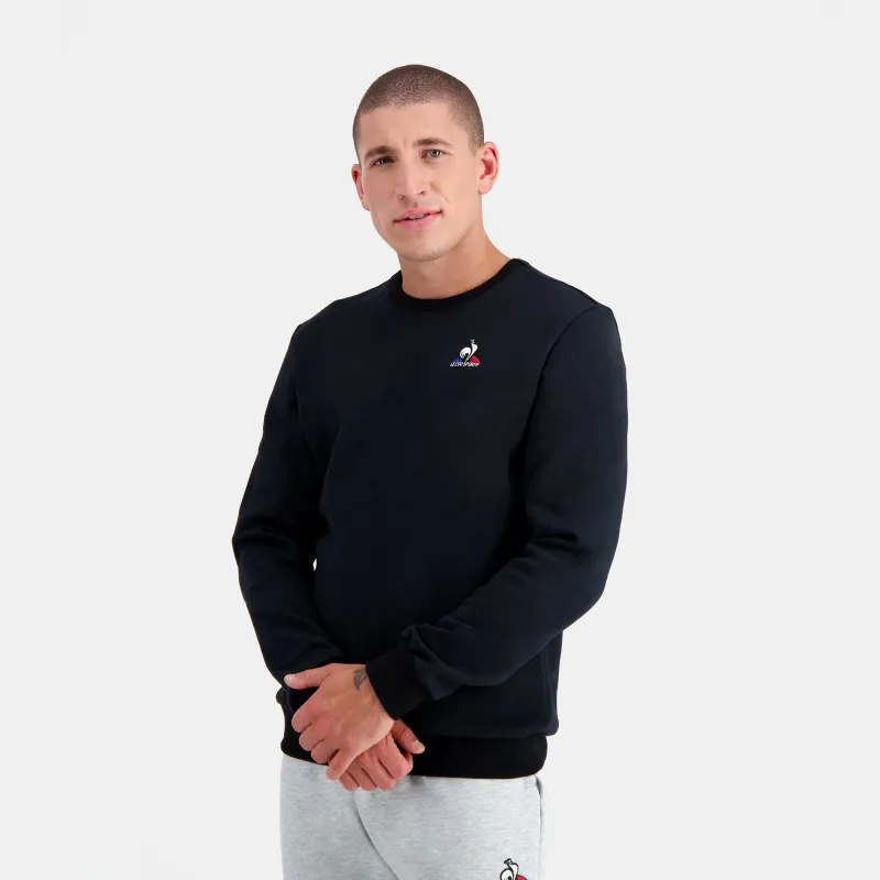 Sweat crew homme Le Coq Sportif Essentiels - Noir - 2310557