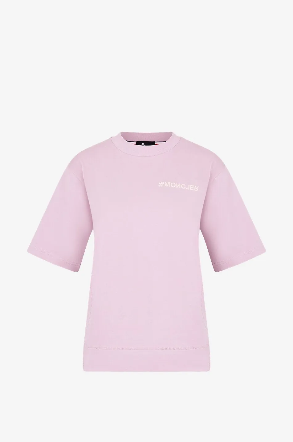 T-shirt décontracté imprimé #MONCLER