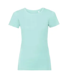 T-shirt femme bleu clair Russell