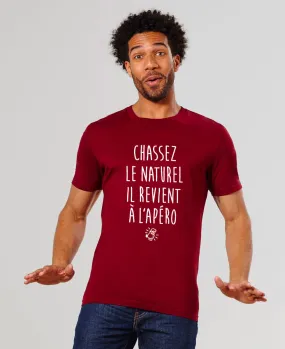 T-Shirt homme Chassez le naturel