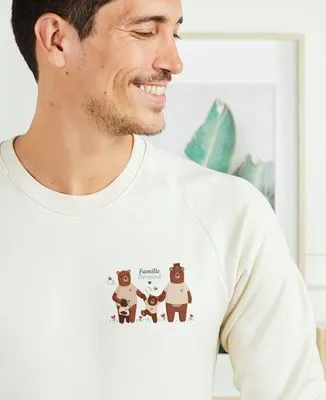 T-Shirt homme Famille ours personnalisée