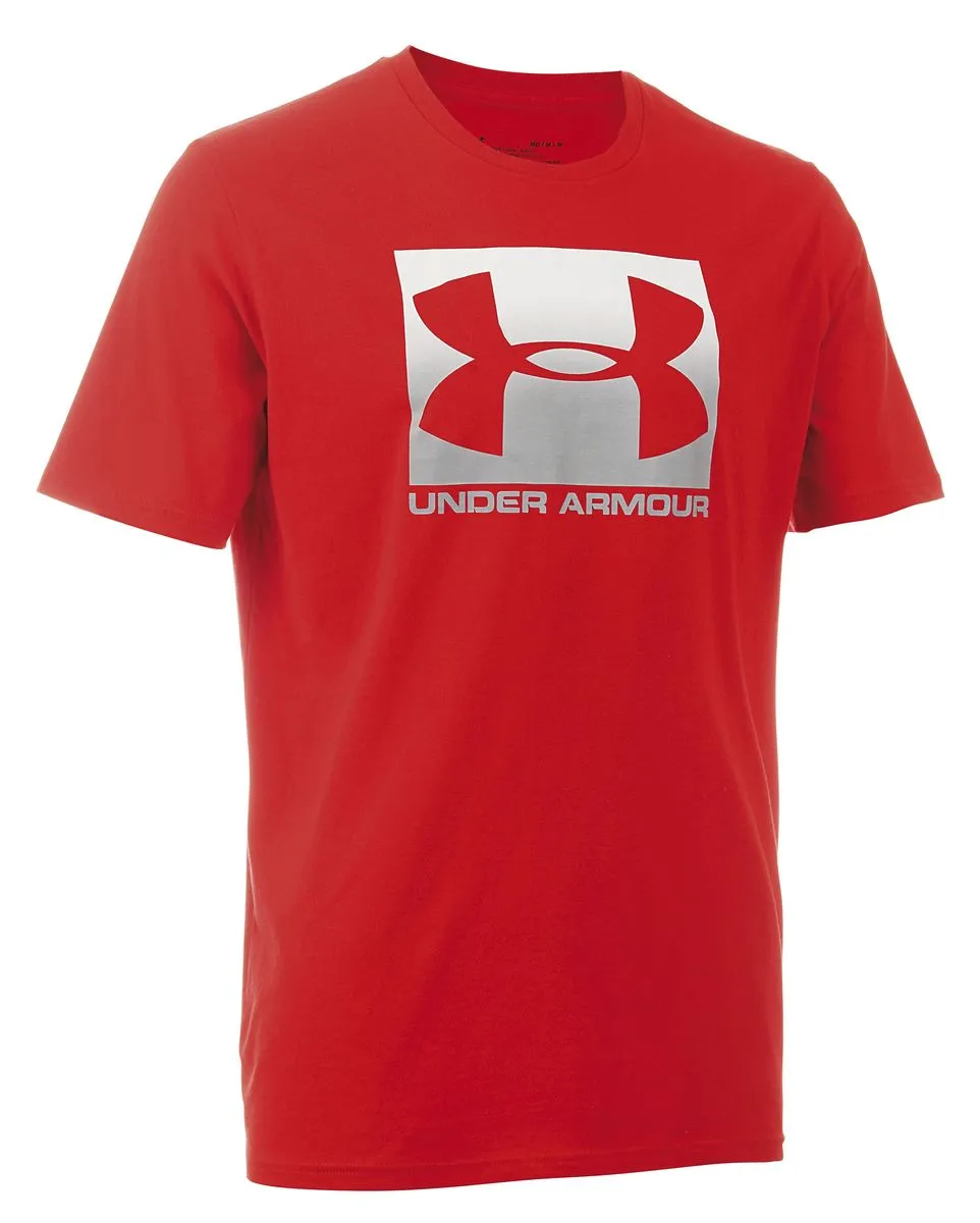 T-shirt homme UA BOXED SPORTSTYLE SS Rouge