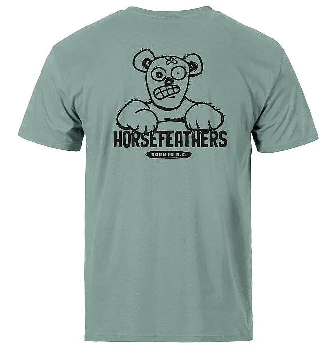 T-shirt Horsefeathers Teddy - Blue Haze - men´s