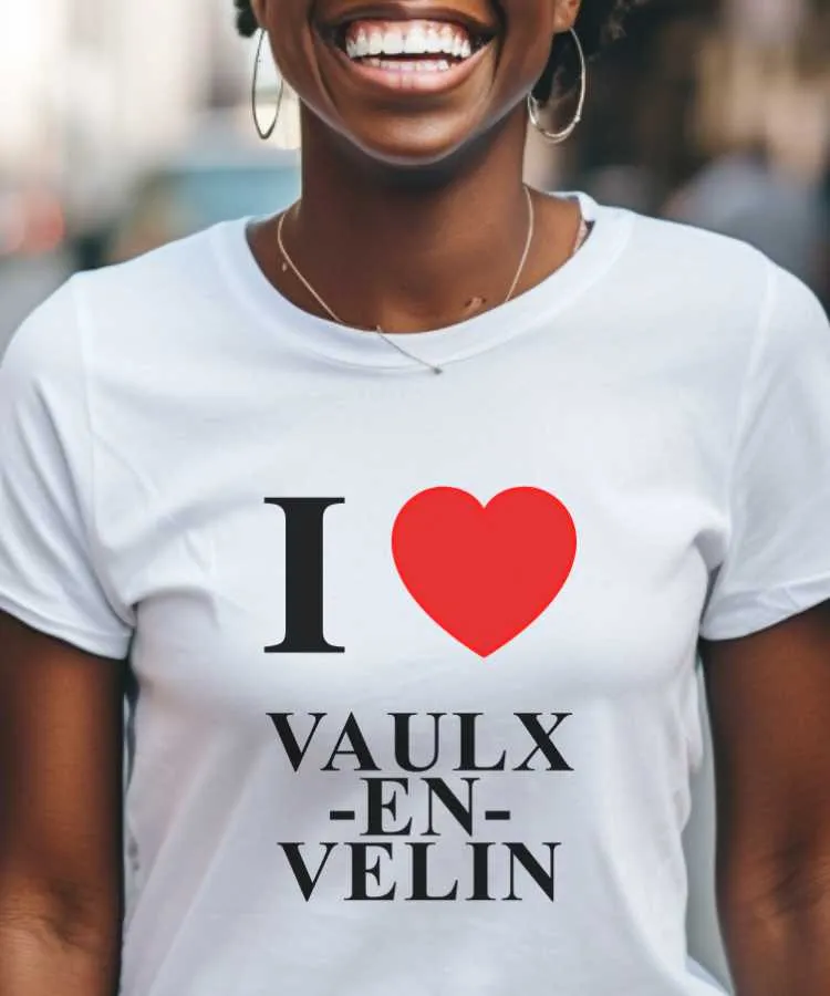 T-Shirt I love Vaulx-en-Velin