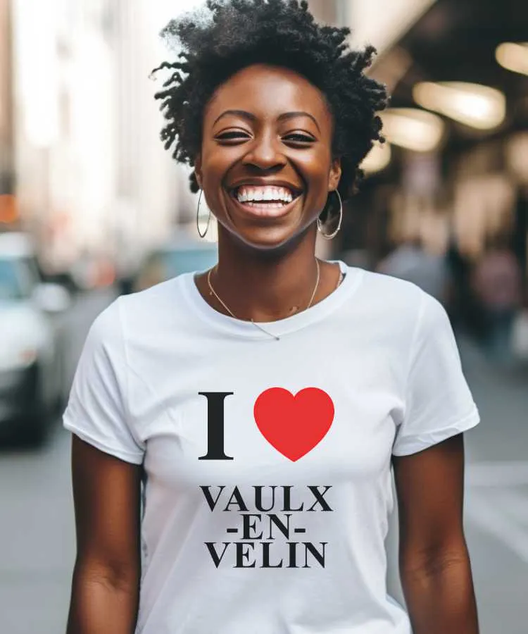 T-Shirt I love Vaulx-en-Velin