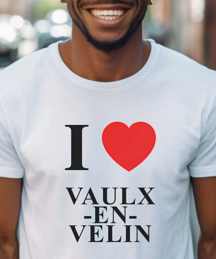 T-Shirt I love Vaulx-en-Velin