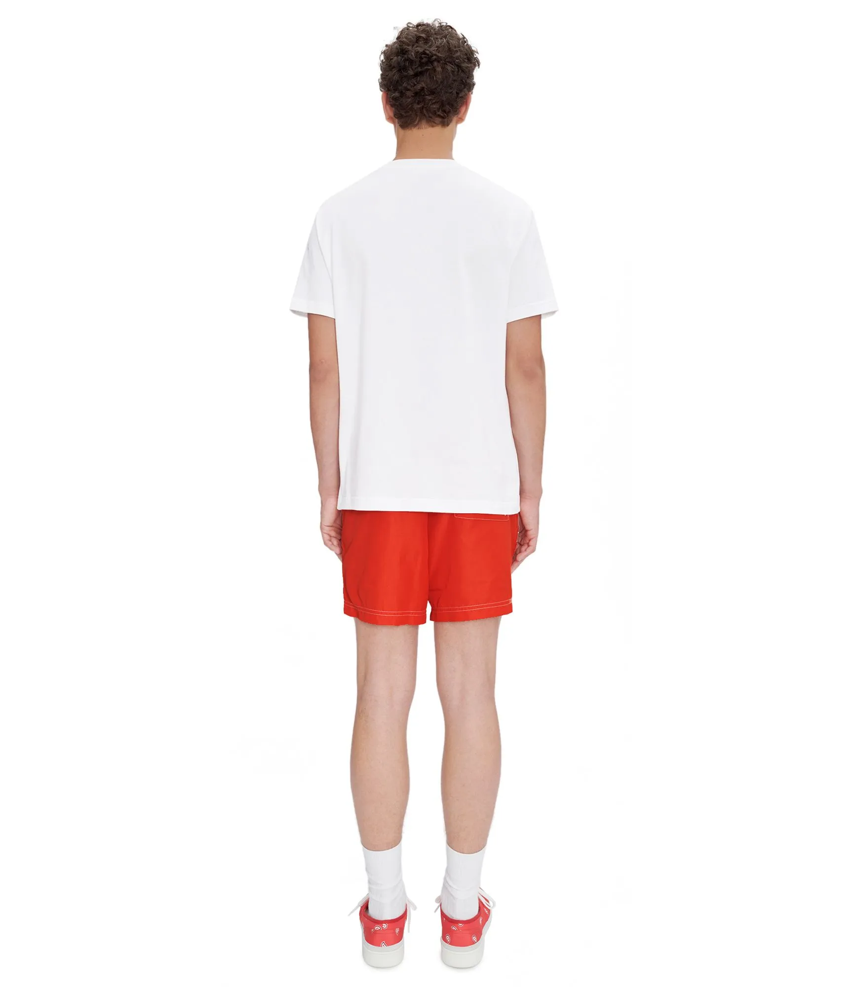 T-shirt James Blanc/rouge | A.P.C.