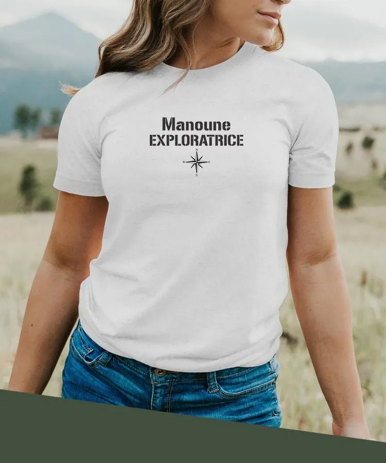 T-Shirt Manoune exploratrice Pour femme