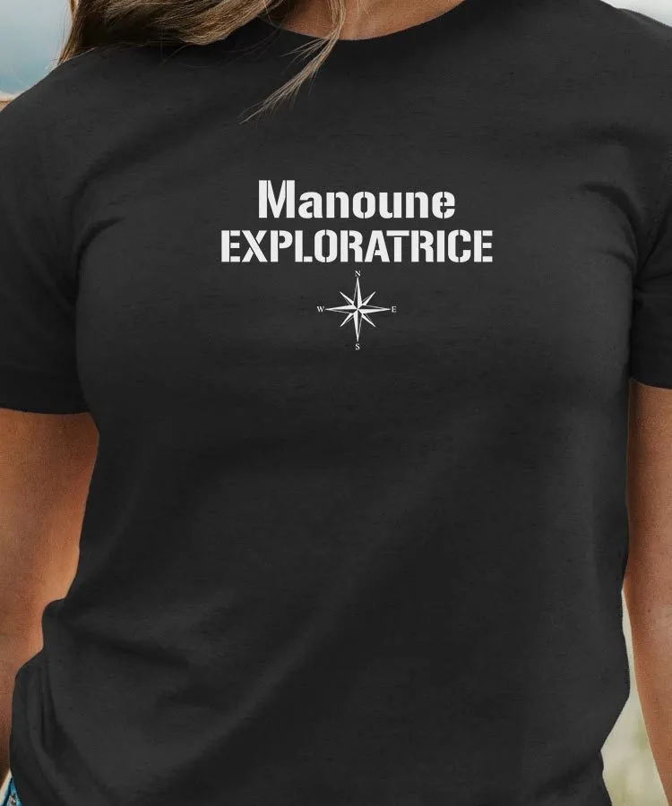 T-Shirt Manoune exploratrice Pour femme