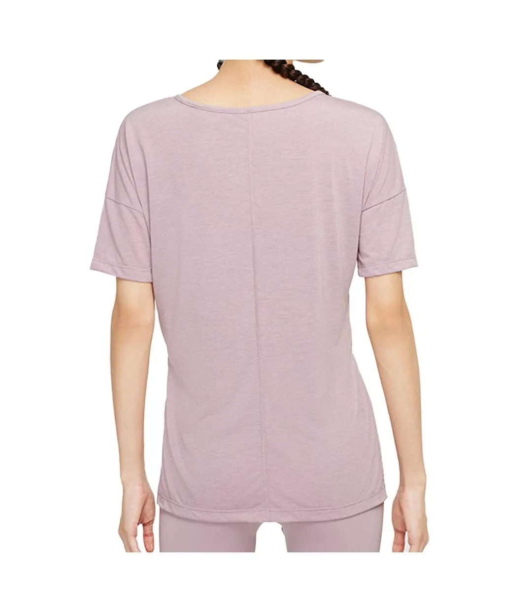 T-shirt Mauve Femme Nike Layer